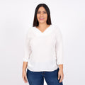 Blusa Ethiopia Manga 3/4 Mujer - S/19.90