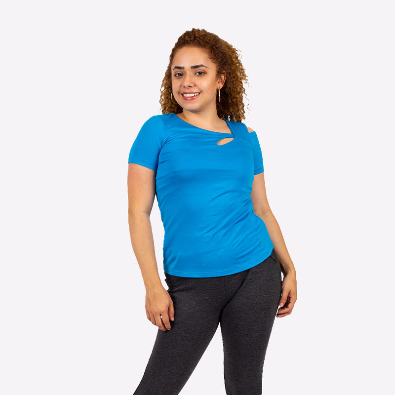 Polo Ethiopia Manga Corta Mujer- S/9.90