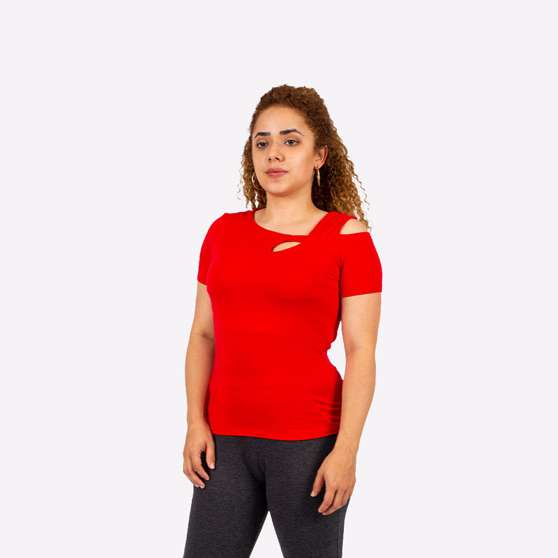 Polo Ethiopia Manga Corta Mujer- S/9.90