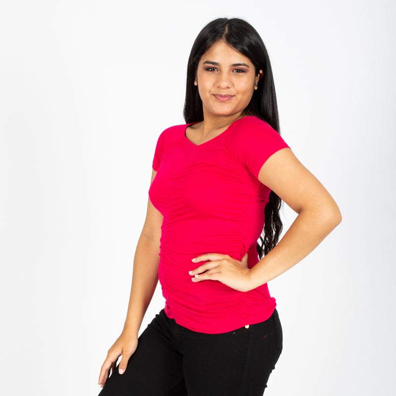 Polo Ethiopia Manga Corta Mujer- S/19.90