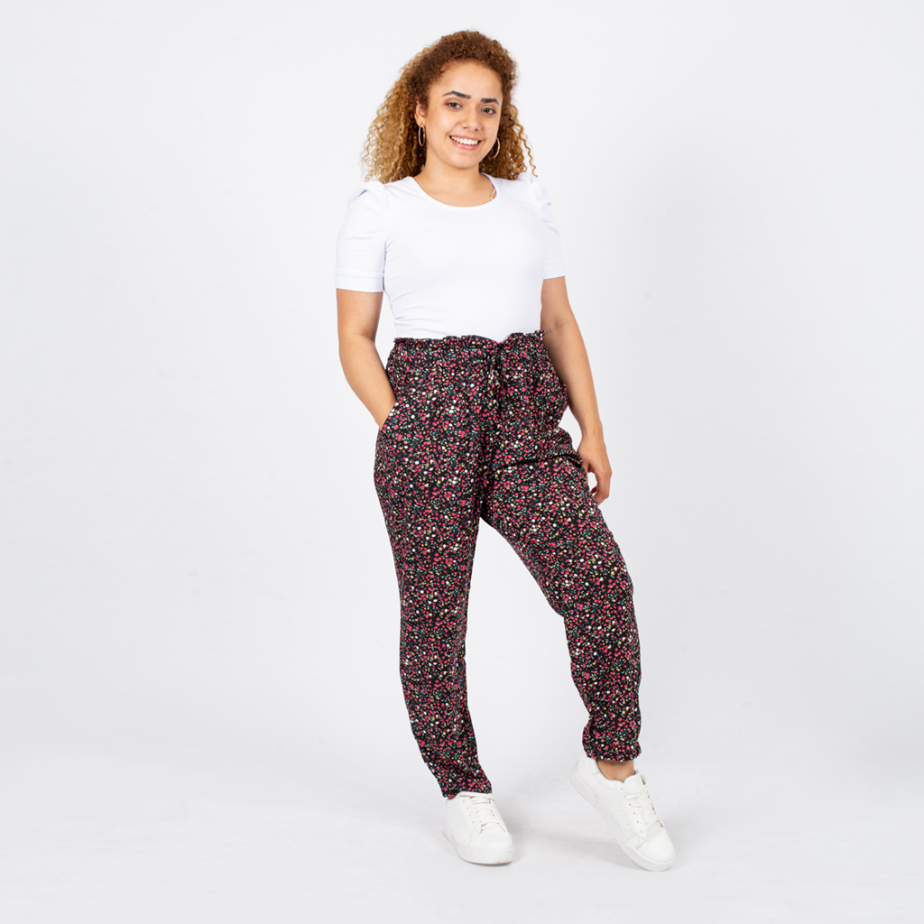 Jogger Ethiopia Rayon Estampado Mujer