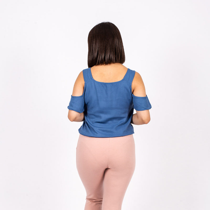 Blusa Ethiopia Manga Corta Mujer
