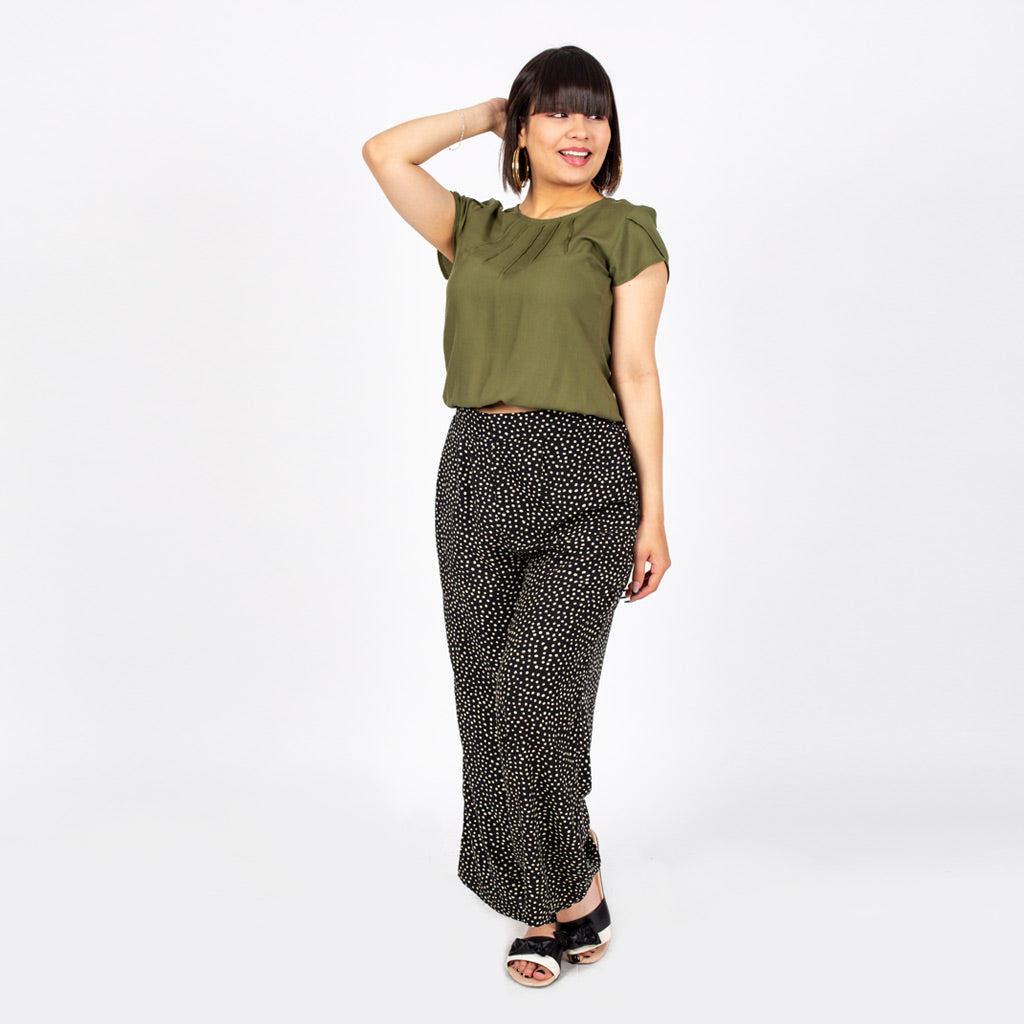Pantalón Ethiopia Rayon Estampado Mujer - 2x S/90.00 y 3x S/120.00