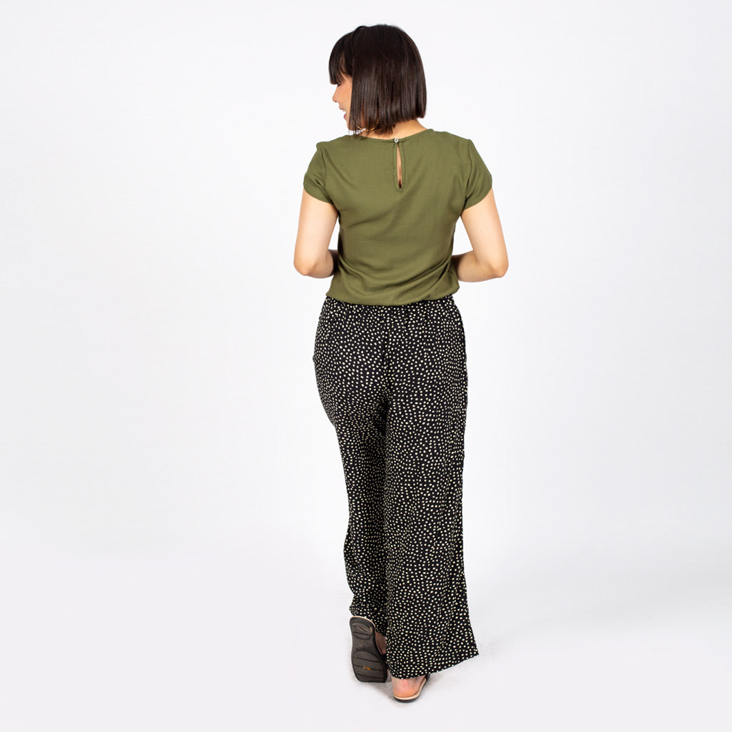 Pantalón Ethiopia Rayon Estampado Mujer - 2x S/90.00 y 3x S/120.00