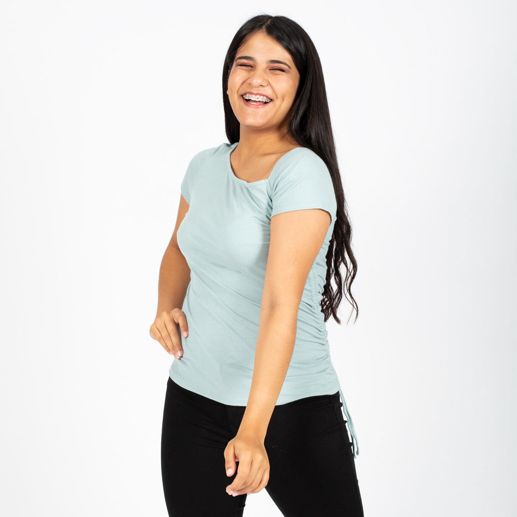 Polo Ethiopia Manga Corta Mujer