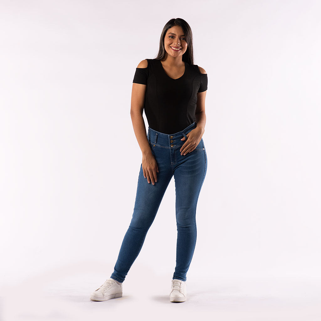 Jean Ethiopia Denim Stretch Mujer - 2x S/110.00 y 3x S/150.00