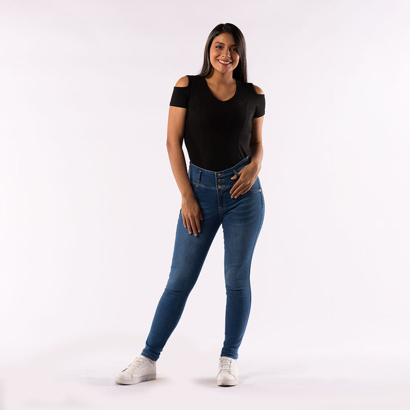 Jean Ethiopia Denim Stretch Mujer - 2x S/90.00 y 3x S/120.00