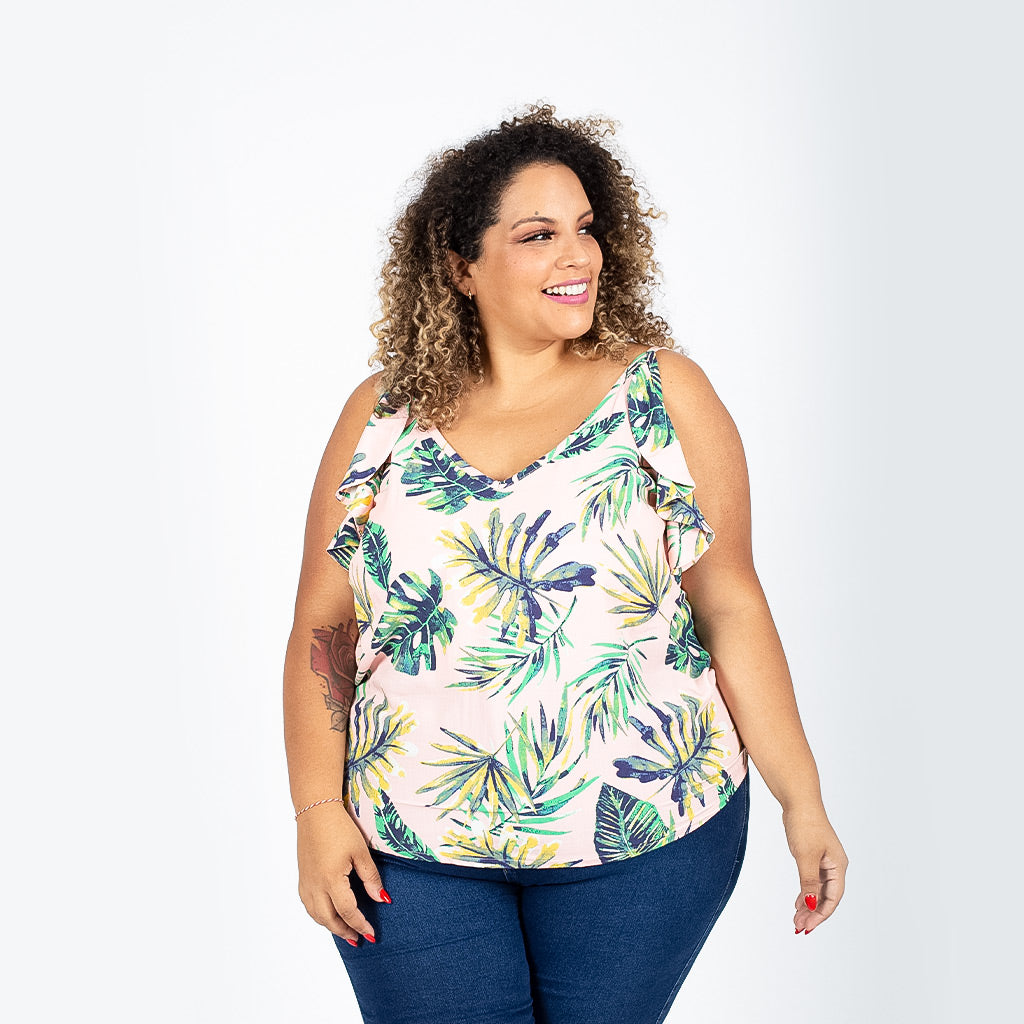 Blusa Magnolia Mujer - 2x S/35.00