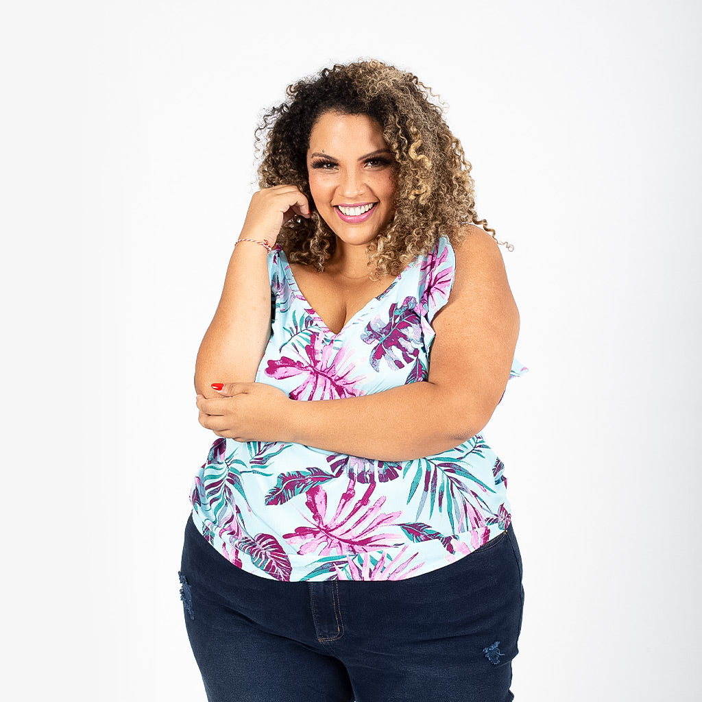 Blusa Magnolia Mujer - 2x S/35.00