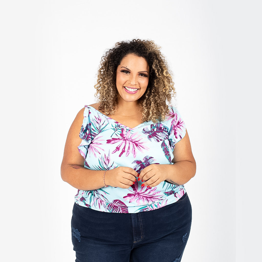 Blusa Magnolia Mujer - 2x S/35.00