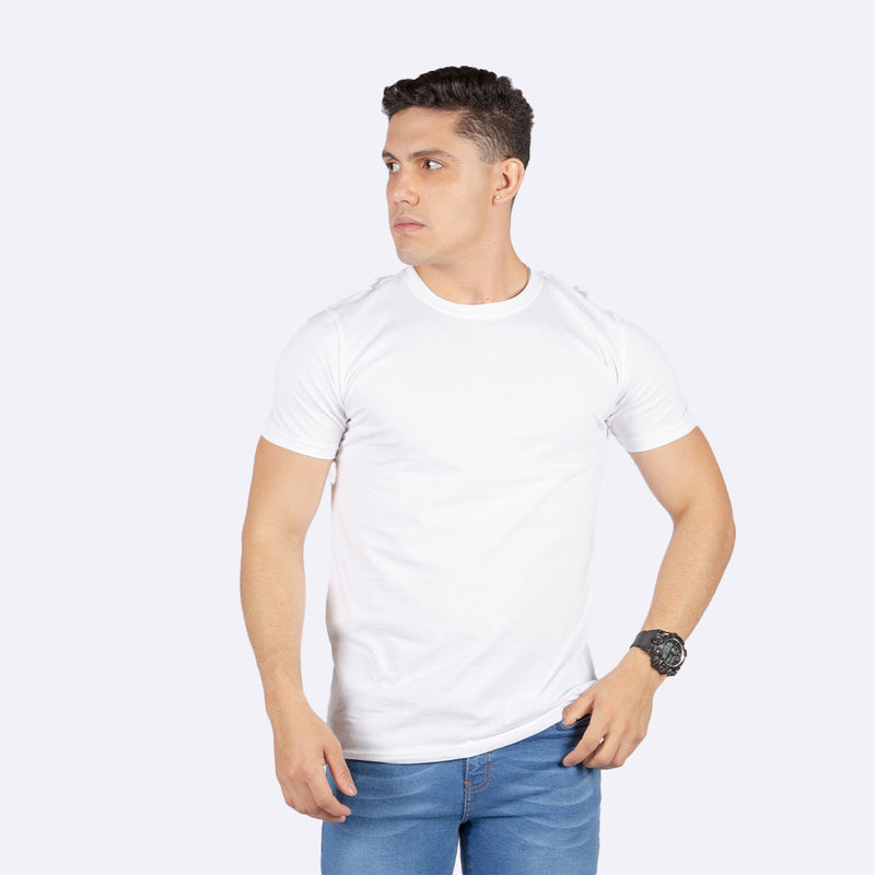 Polo Básico Hilo Negro Algodón Hombre - 2x S/45.00 y 3x S/60.00