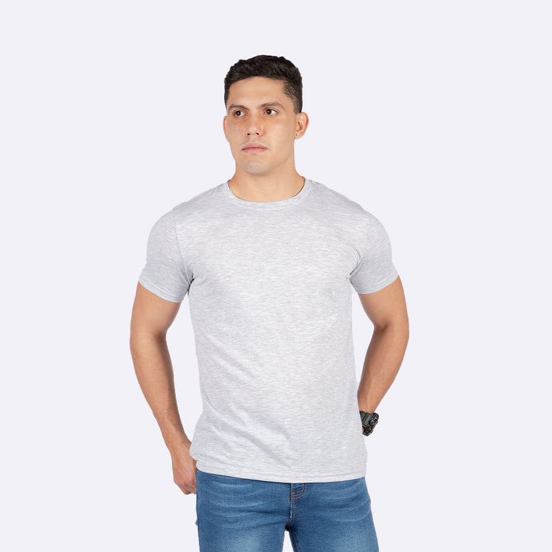 Polo Básico Hilo Negro Algodón Hombre - 2x S/45.00 y 3x S/60.00