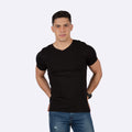 Polo Básico Hilo Negro Algodón Hombre - 2x S/45.00 y 3x S/60.00