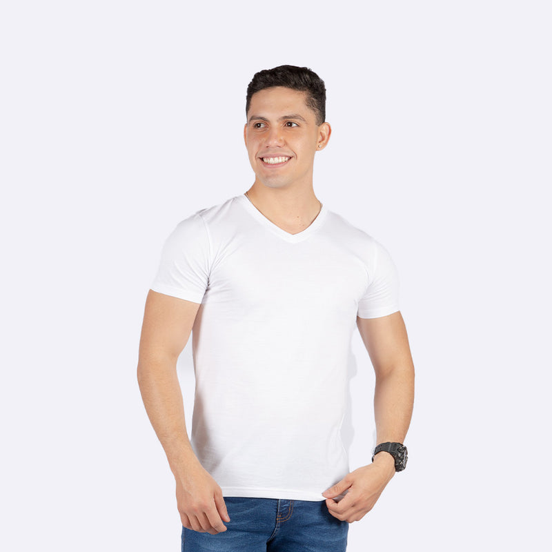 Polo Básico Hilo Negro Algodón Hombre - 2x S/45.00 y 3x S/60.00