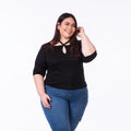 Polo Magnolia Manga 3/4 Mujer - S/19.90