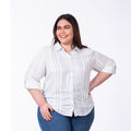 Blusa Magnolia Manga Larga 3/4 Challis Mujer - 2x S/55.00 y 3x S/75.00