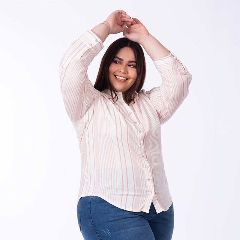 Blusa Magnolia Manga Larga 3/4 Challis Mujer - 2x S/55.00 y 3x S/75.00