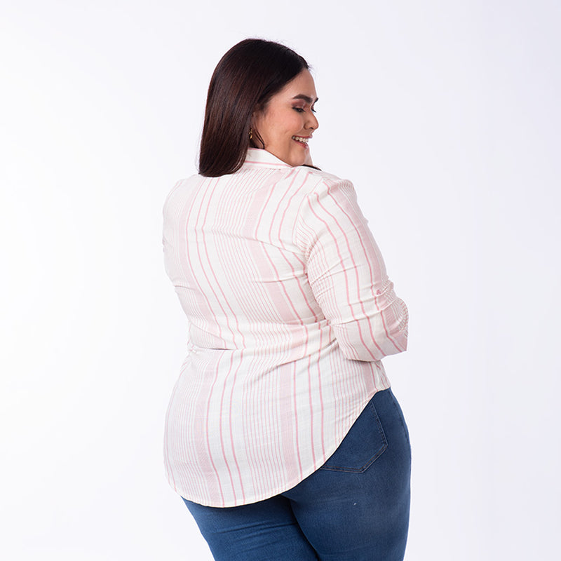 Blusa Magnolia Manga Larga 3/4 Challis Mujer - 2x S/55.00 y 3x S/75.00