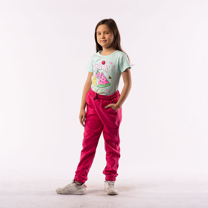 Jogger Essie Franela Niña - S/29.90
