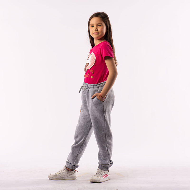 Jogger Essie Franela Niña - S/29.90