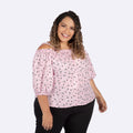 Blusa Magnolia Manga 3/4 Mujer - 2x S/45.00 y 3x S/60.00