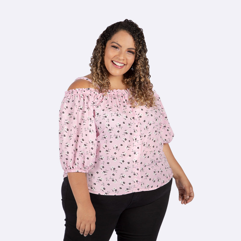 Blusa Magnolia Manga 3/4 Mujer - 2x S/45.00 y 3x S/60.00