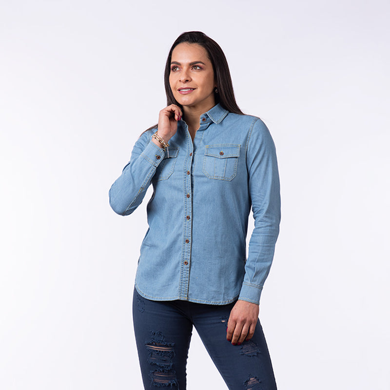 Blusa Ethiopia Manga Larga Mujer - 2x S/90.00