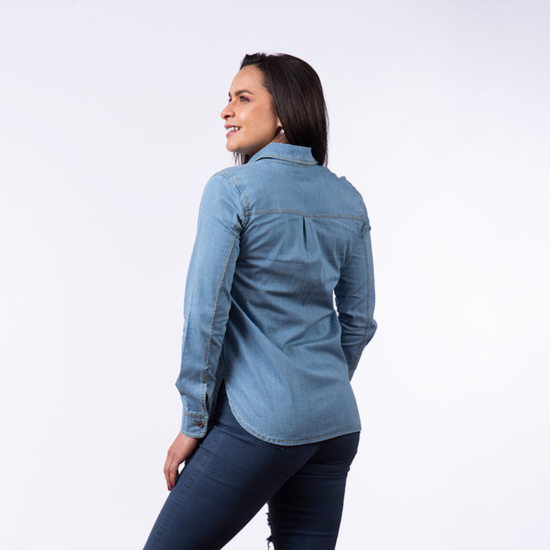 Blusa Ethiopia Manga Larga Mujer - 2x S/90.00