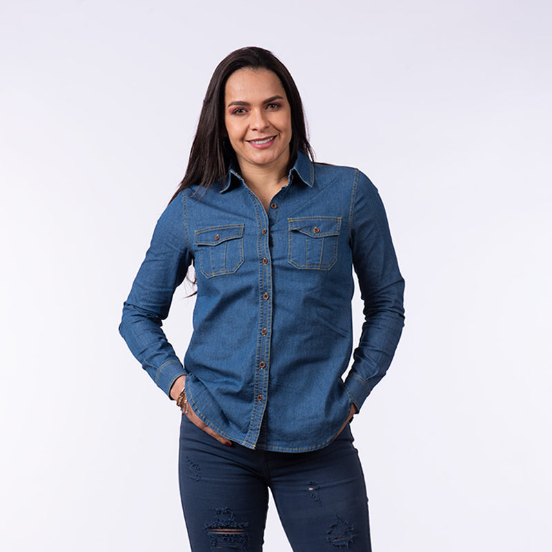 Blusa Ethiopia Manga Larga Mujer - 2x S/90.00