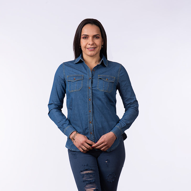 Blusa Ethiopia Manga Larga Mujer - 2x S/90.00