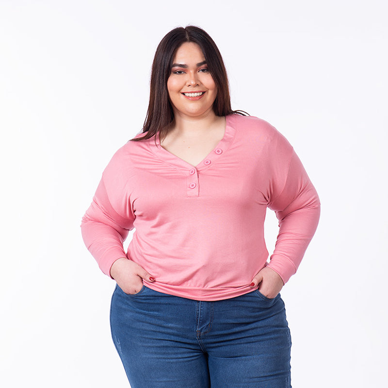 Polera Ligera Magnolia Poliester Mujer - 2x S/75.00 y 3x S/90.00
