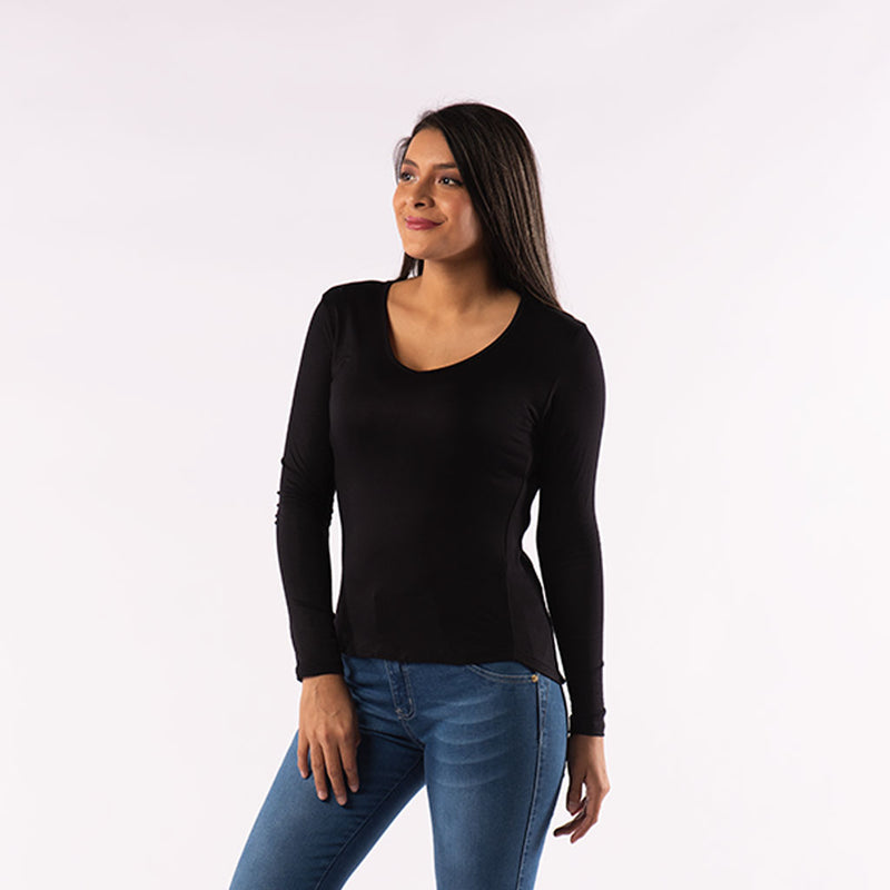 Polo Ethiopia Manga Larga Mujer - 2x S/45.00 y 3x S/60.00