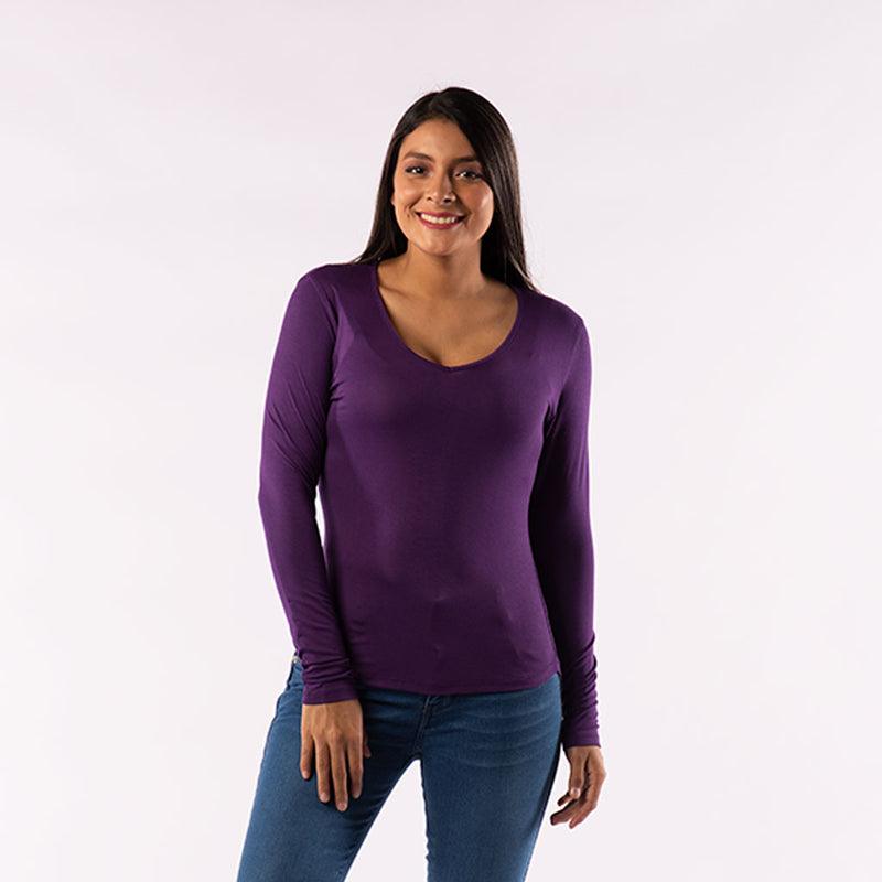 Polo Ethiopia Manga Larga Mujer - 2x S/45.00 y 3x S/60.00