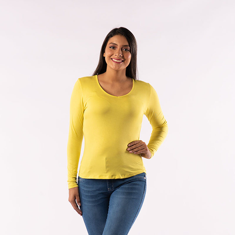 Polo Ethiopia Manga Larga Mujer - 2x S/45.00 y 3x S/60.00