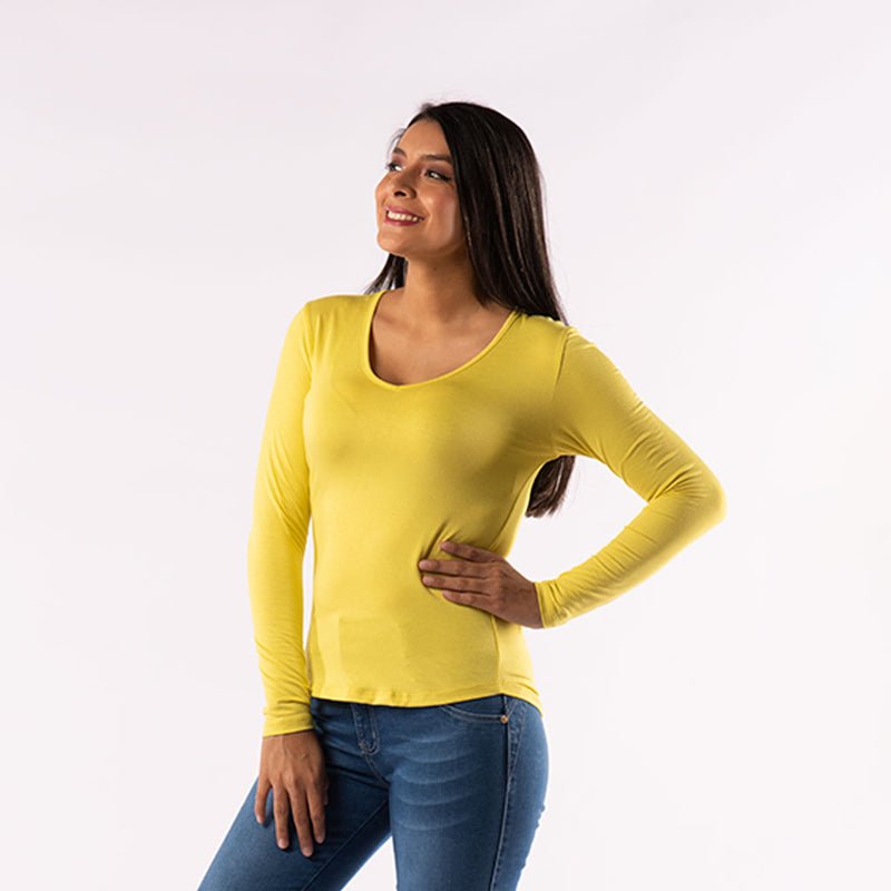 Polo Ethiopia Manga Larga Mujer - 2x S/45.00 y 3x S/60.00