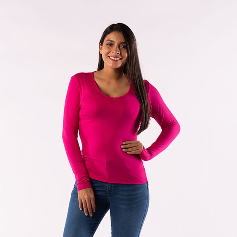 Polo Ethiopia Manga Larga Mujer - 2x S/45.00 y 3x S/60.00