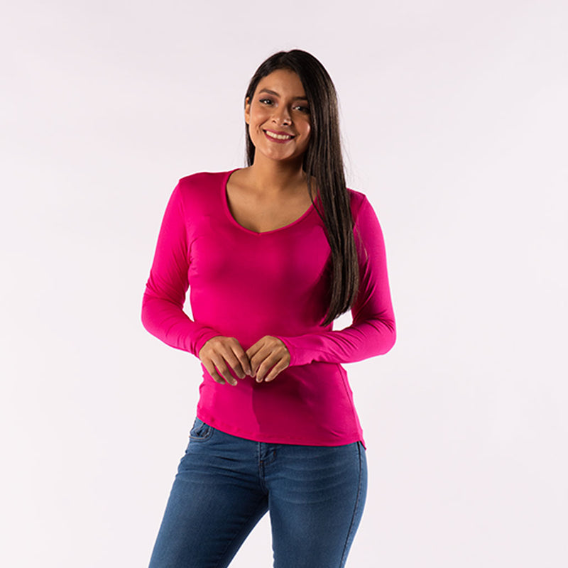 Polo Ethiopia Manga Larga Mujer - 2x S/45.00 y 3x S/60.00