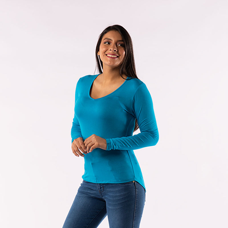 Polo Ethiopia Manga Larga Mujer - 2x S/45.00 y 3x S/60.00
