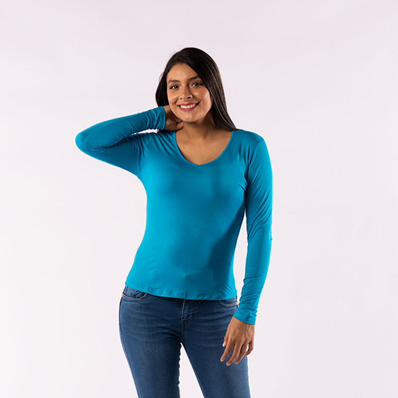 Polo Ethiopia Manga Larga Mujer - 2x S/45.00 y 3x S/60.00