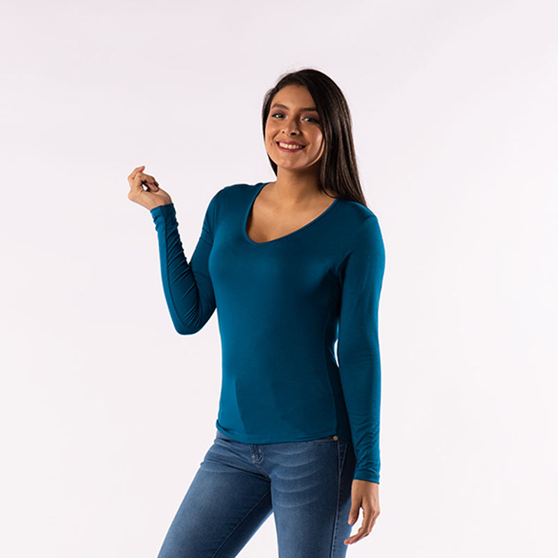 Polo Ethiopia Manga Larga Mujer - 2x S/45.00 y 3x S/60.00