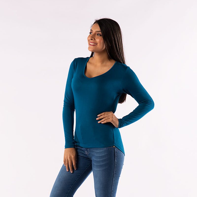 Polo Ethiopia Manga Larga Mujer - 2x S/45.00 y 3x S/60.00