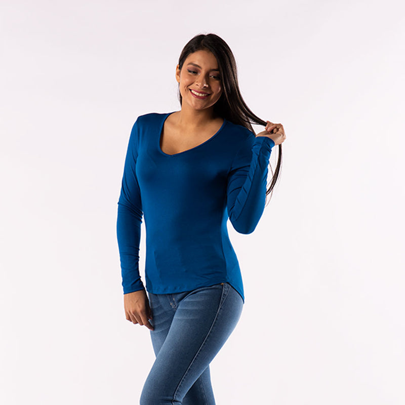 Polo Ethiopia Manga Larga Mujer - 2x S/45.00 y 3x S/60.00