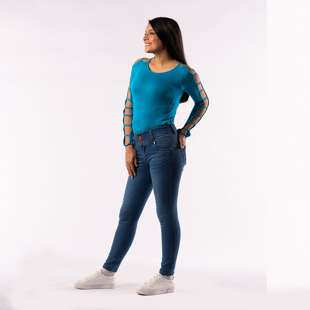 Jean Ethiopia Denim Stretch Mujer - 2x S/110.00 y 3x S/150.00