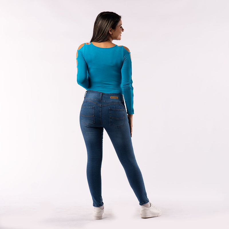 Jean Ethiopia Denim Stretch Mujer - 2x S/90.00 y 3x S/120.00