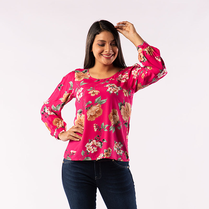 Blusa Ethiopia Manga Larga Mujer - 2x S/45.00 y 3x S/60.00