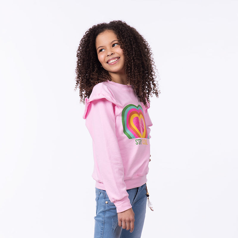 Polera Essie French Terry Niña - 2x S/45.00