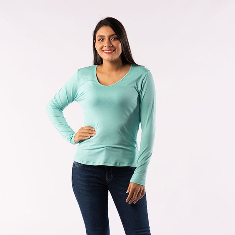 Polo Ethiopia Manga Larga Mujer - 2x S/45.00 y 3x S/60.00