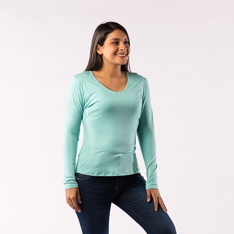 Polo Ethiopia Manga Larga Mujer - 2x S/45.00 y 3x S/60.00