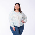 Blusa Magnolia Manga Larga Challis - 2x S/55.00 y 3x S/75.00
