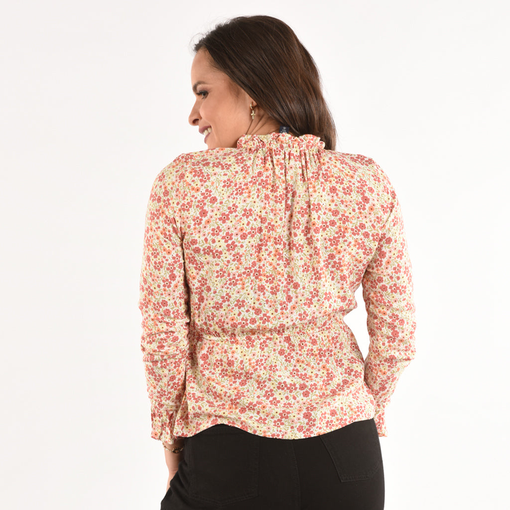 Blusa Ethiopia Manga Larga Mujer